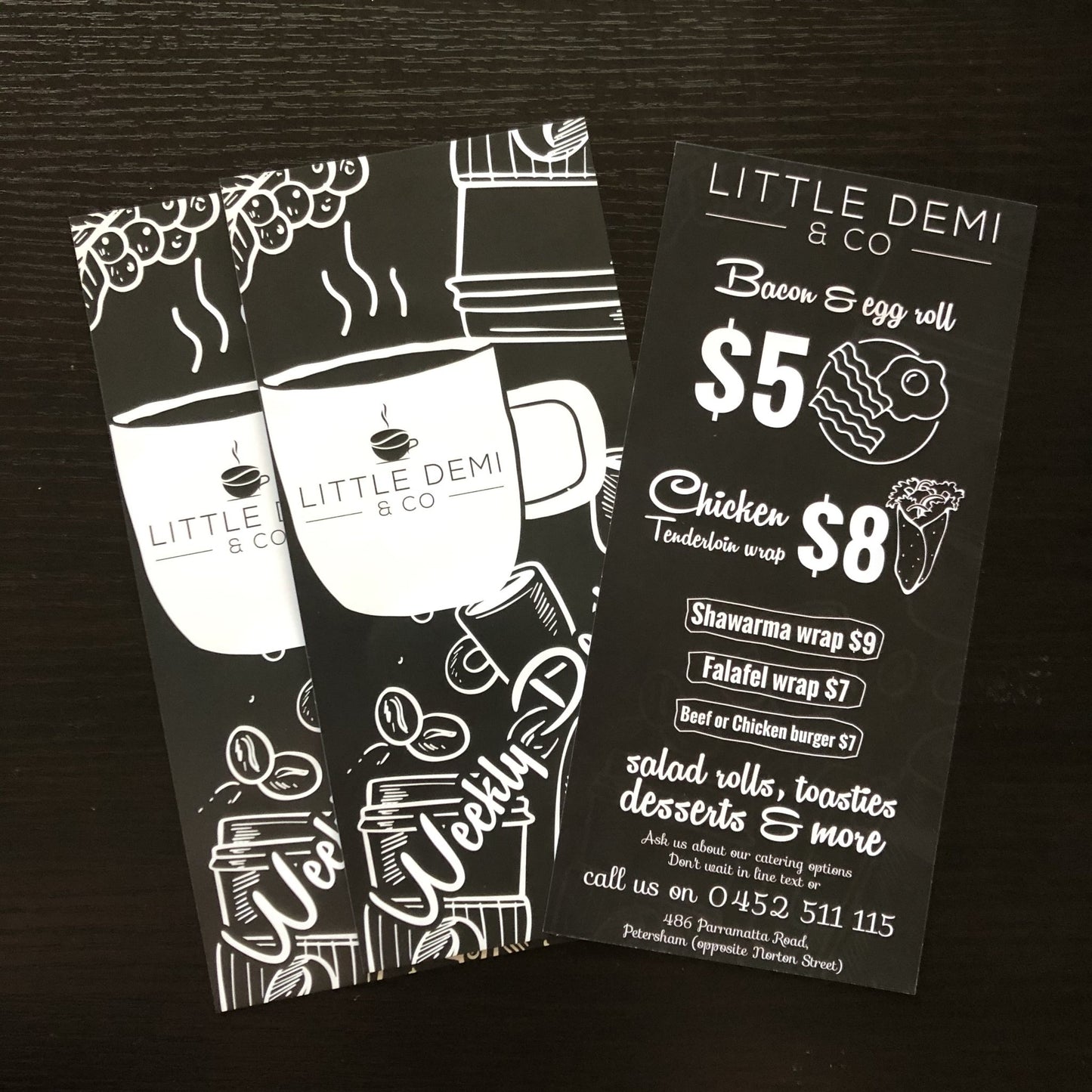 Custom DL Flyers (Design & Print 500 Units) - TheLittleLogoLab